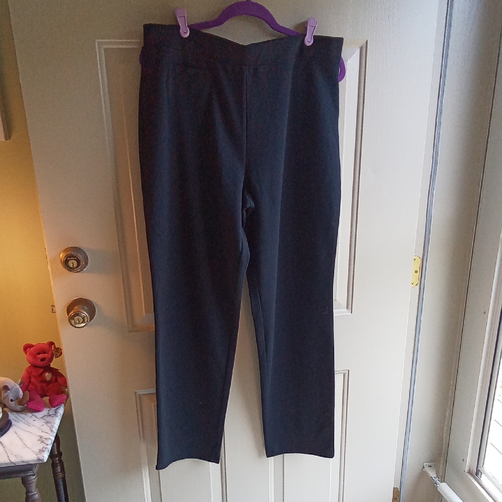 Susan Graver Black Weekend Pants